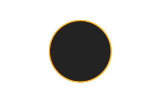 Ringförmige Sonnenfinsternis vom 09.07.-0642