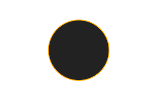Ringförmige Sonnenfinsternis vom 16.03.-0645