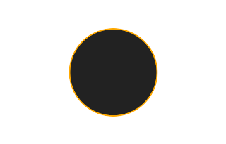 Ringförmige Sonnenfinsternis vom 23.03.-0822