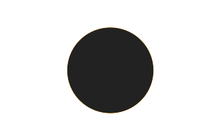 Ringförmige Sonnenfinsternis vom 23.01.-1164