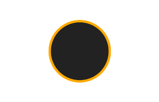 Annular solar eclipse of 09/20/-1604