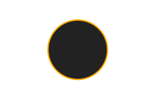 Annular solar eclipse of 08/20/-1612