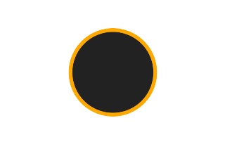 Annular solar eclipse of 12/14/0000