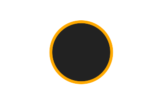 Annular solar eclipse of 11/06/0123