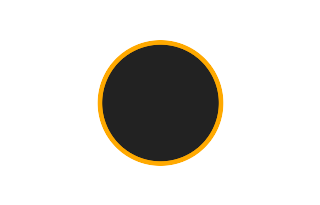 Annular solar eclipse of 12/21/0344