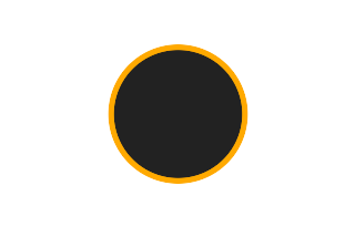 Ringförmige Sonnenfinsternis vom 05.11.0644