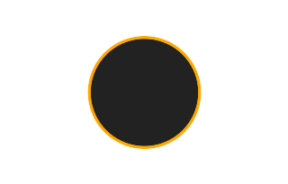 Ringförmige Sonnenfinsternis vom 11.05.1119