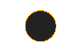 Annular solar eclipse of 04/23/1278