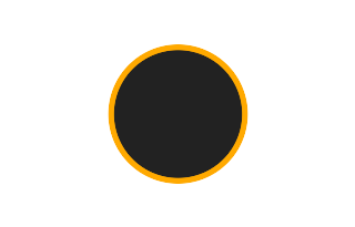 Ringförmige Sonnenfinsternis vom 02.01.1470