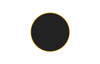Annular solar eclipse of 10/24/2451
