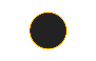 Annular solar eclipse of 08/03/2483